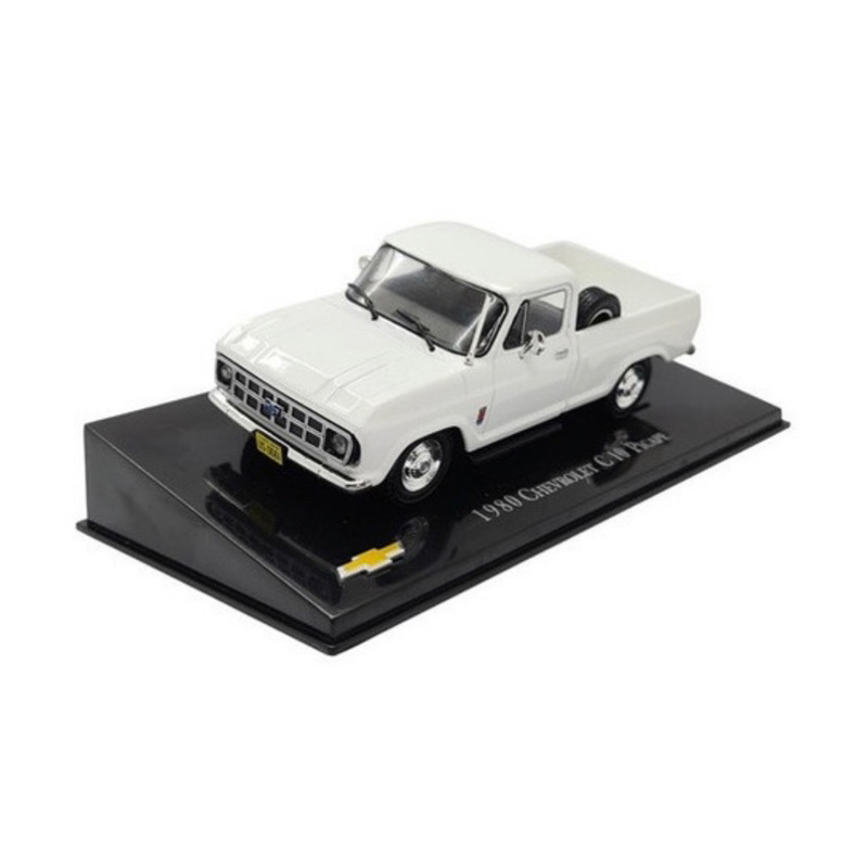 Miniatura Chevrolet C-10 Picape 1980 1:43 Chevrolet Colleciton