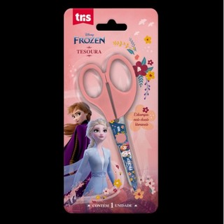Tesoura Escolar Frozen Lâmina Decorada - Tris / Papelaria  / Material Escolar