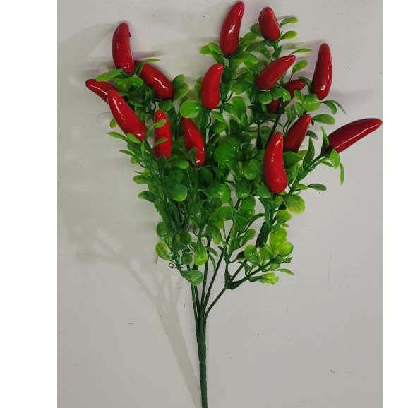 Pimenta Artificial P (1 galho com 15 pimentas)