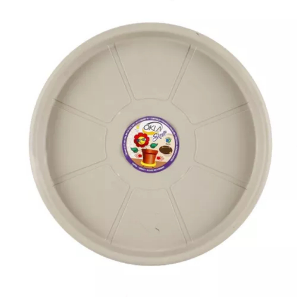 Suporte Com Rodinhas Prato Para Vaso 30cm Varias Cores