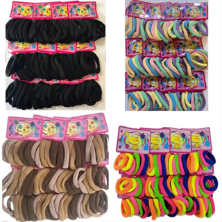 Médio Xuxinha para cabelo de Meia 144 unidades Rabico e elástico para cabelo Scrunchie