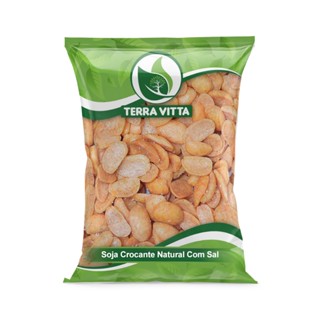 Soja Crocante Natural Com Sal 1Kg
