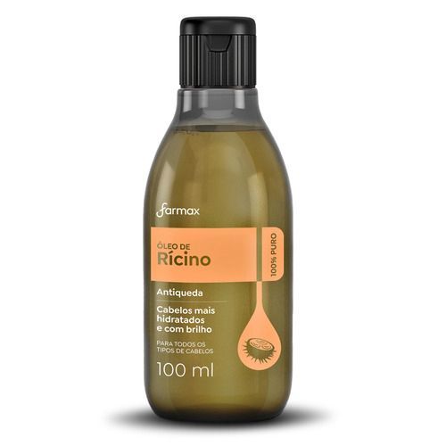 Oléo de Rícino Puro Capilar Farmax 100ml