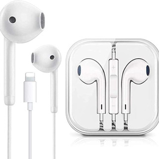 Fone De Ouvido Branco Com Fio Para Iphone