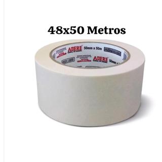 Fita crepe branca Multiuso medidas 18x50mm 24x50mm 48x50mm - ADERE em Oferta na Shopee