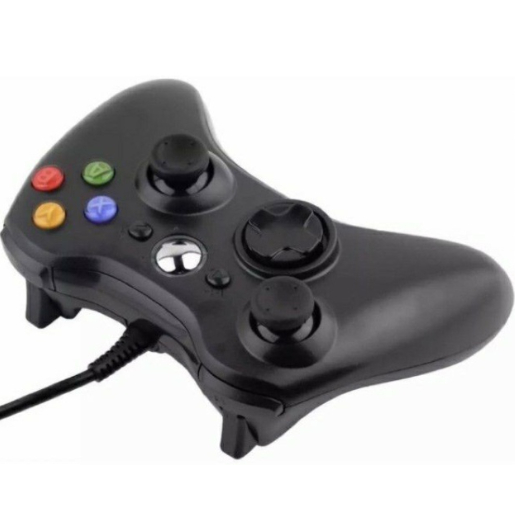 Controle De Xbox 360 Com Fio Para Video Game e PC/ Fat E Pc Joystick Jogo JorgeStore