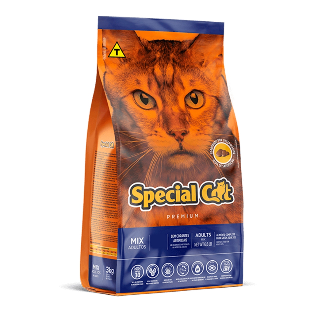 Racao Special Cat Mix Gatos Adultos 20kg - Pets