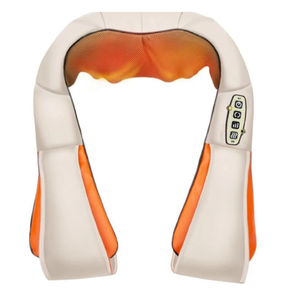 Massageador Colete Cervical Ombros Lombar Shiatsu Neck Bivolt