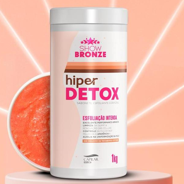 Hiper Detox Sabonete e Esfoliante Corporal Show Bronze