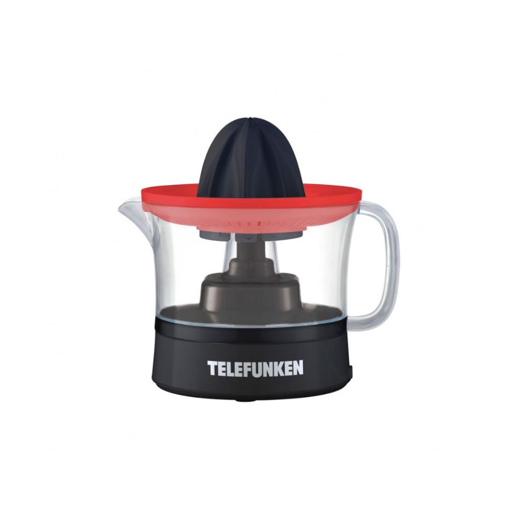 Espremedor Elétrico de Frutas Telefunken TFJUICER500 30W Preto e Vermelho