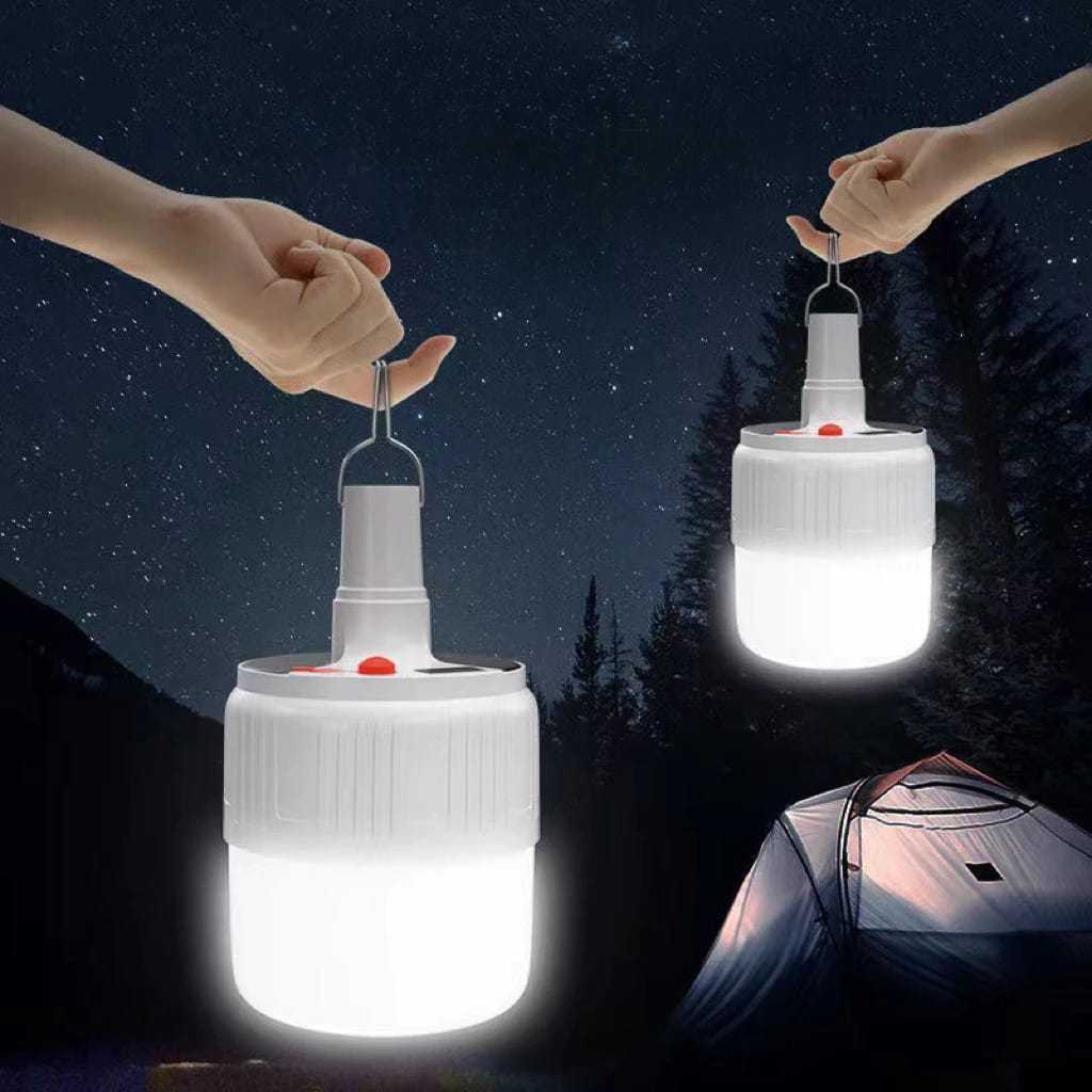 Lâmpada LED Luminária Recarregavel Branca em Oferta na Shopee