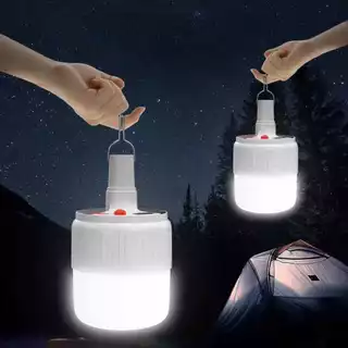 Lâmpada LED Luminária Recarregavel Branca