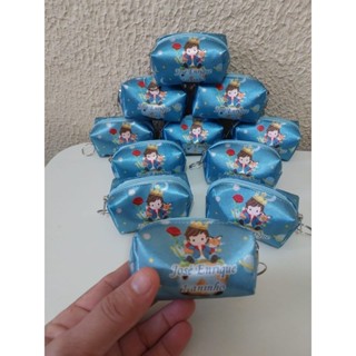 Kit 23 Porta Moedas Lembrancinhas Personalizadas Para Aniversário Tema Pequeno Príncipe