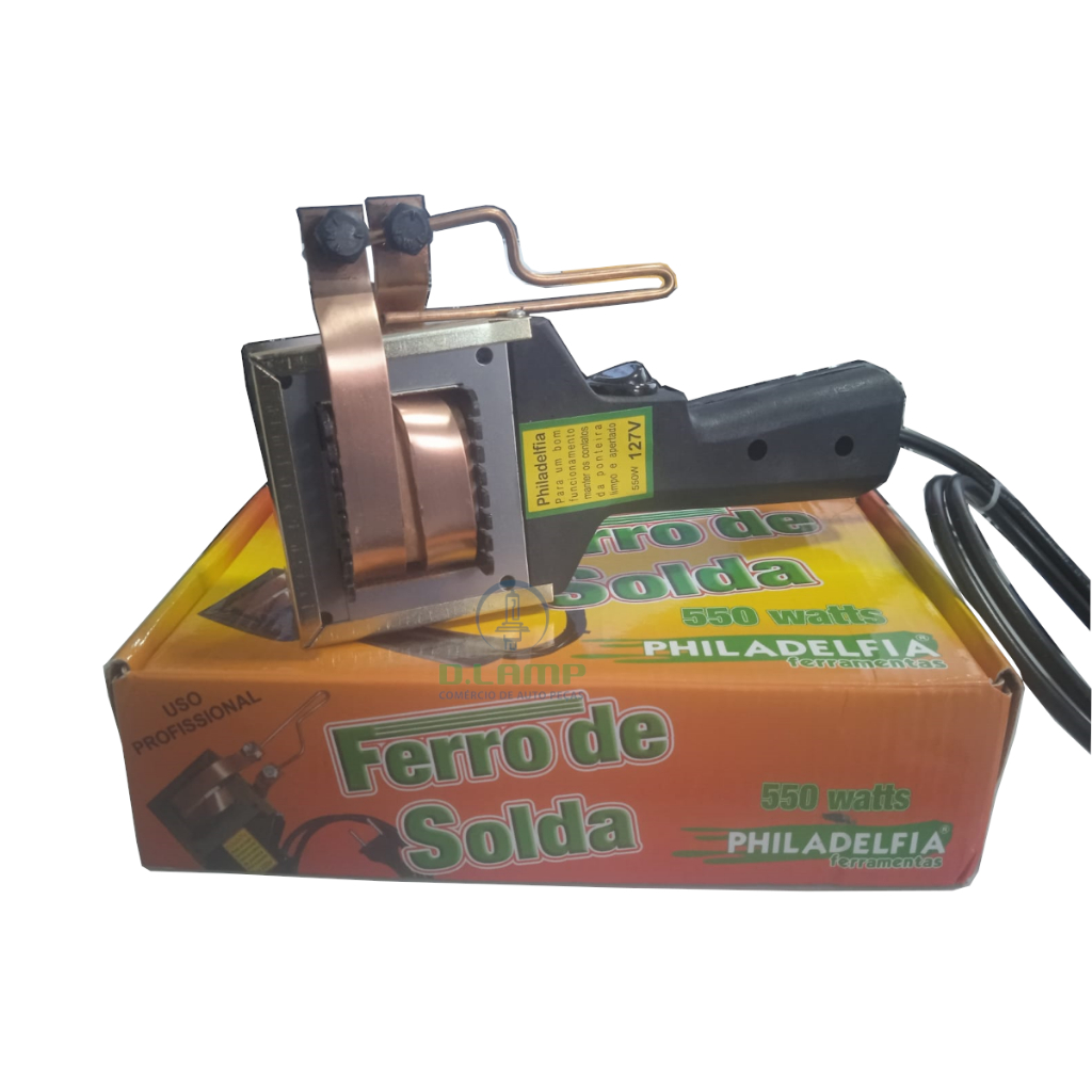 Ferro De Solda Profissional 550w 2200v Philadelfia