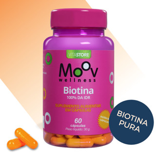 Biotina Crescimento Saúde Cabelos Pele Unha 60 cp