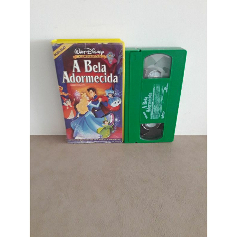 Fita Vhs A Bela Adormecida - Clássico Disney