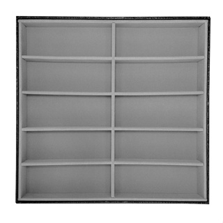 Bandeja Organizadora de 10 Óculos Para Gaveta Preto Com Cinza em Oferta na Shopee