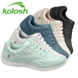 Tenis Kolosh Original Feminino Casual Conforto Calce Facil Dia A Dia Detalhes Fashion Sola Eva Leve Lancamento
