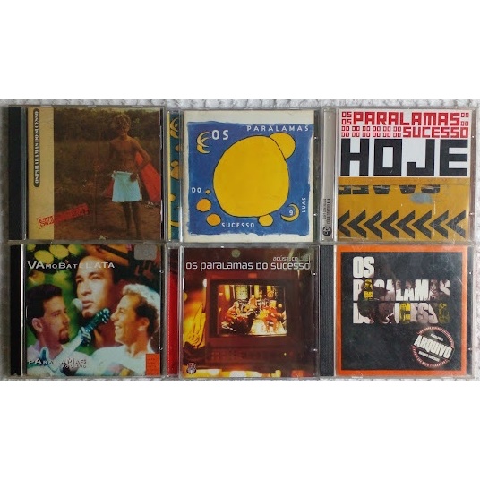 CD Paralamas Do Sucesso Álbuns De Carreira Sucessos Original Gravadora Á Escolha