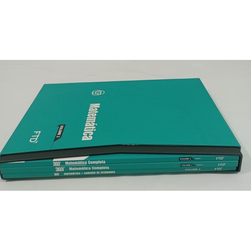 Box de livros 360° Matemática vol.2 - FTD