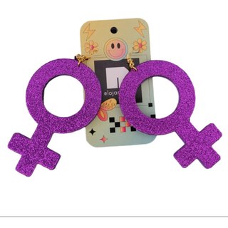 Brinco Feminista, brinco de carnaval, espelho de vênus, EVA, Carnaval 2024