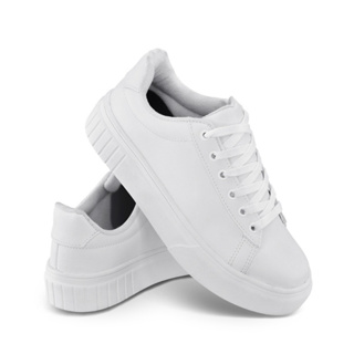 TENIS FEMININO BRANCO CONFORTAVEL DIA DIA em Oferta na Shopee