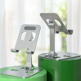 Suporte Alumínio De Mesa Para Tablet Smartphone Celular Ajustável Vários Ângulos