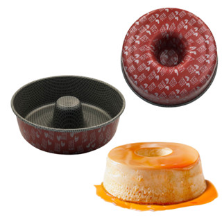 Forma de Pudim Bolo Assadeira Redonda com Cone Antiaderente