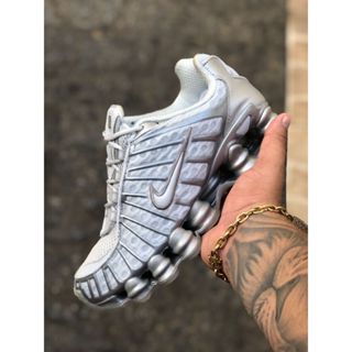 Tenis Masculino Prata Super Confortável Importado Vietnã Molas Funcionais