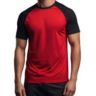 Camiseta Raglan Dryfit Masculina camisa "furadinha"