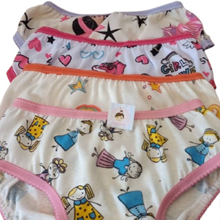 Kit Calcinha Infantil Menina 10 Unidades de Algodao Com Forro Estampas Variadas em Oferta na Shopee