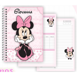 Agenda Escolar A5 Personalizada  - Minnie