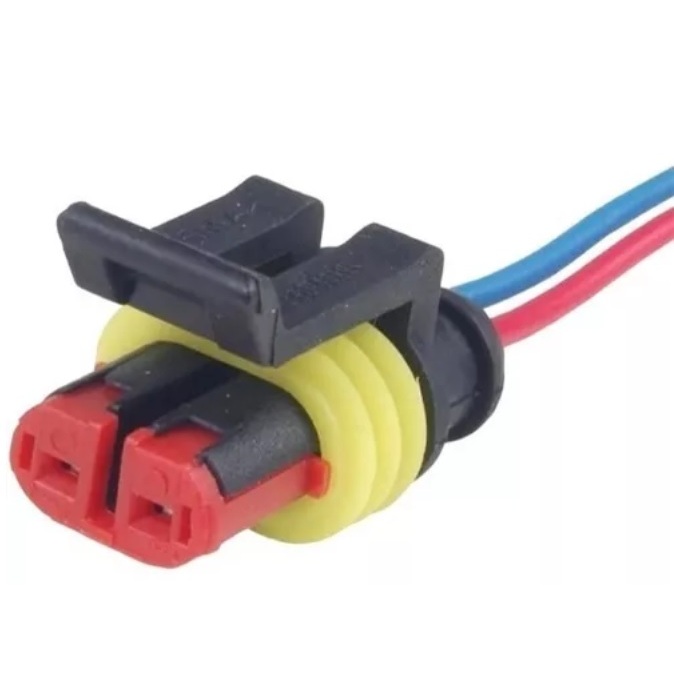 Chicote Plug Conector Interruptor da luz de ré Fiat GM Iveco Jac