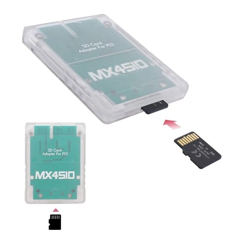 Adaptador leitor cartão de memória MX4SIO ORIGINAL Bintfunx para PS2