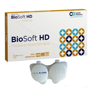 Lentes de Contato Biosoft HD Asferica