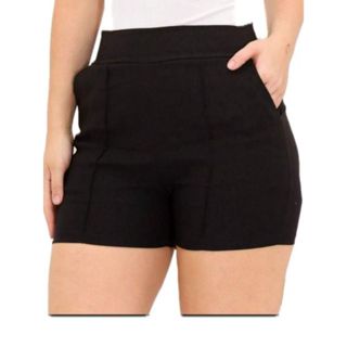 Short Bengaline Cintura Alta Laycra