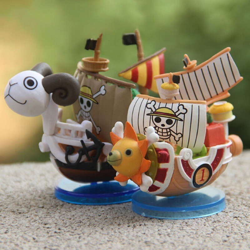 Going Merry Thousand Sunny One Piece Action Figure Anime 7cm Barco