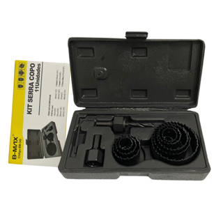 Kit Jogo Serra Copo 11 Peças Para Madeira E Gesso Com Estojo Profissional em Oferta na Shopee