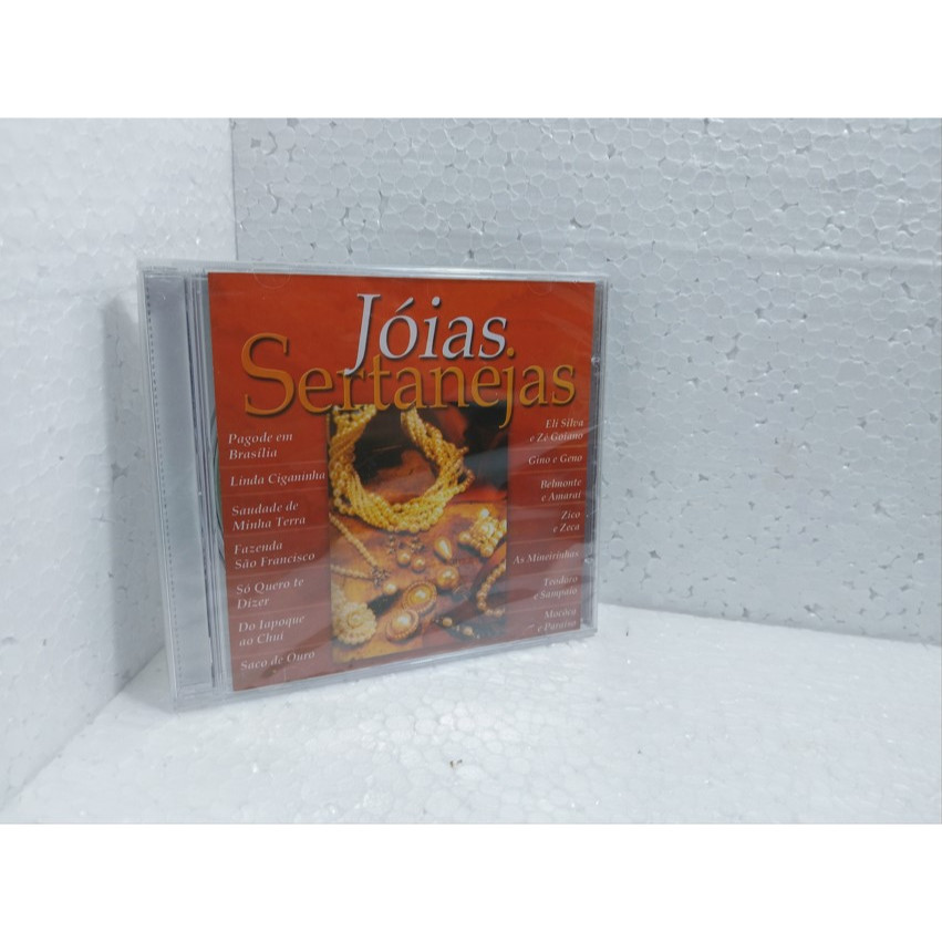 Cd Joias Sertanejas - Zico E Zeca, Gino E Geno, Liu E Léu e outros