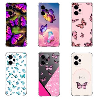 Xiaomi Redmi Note 12 Pro 5g Capa Tpu Desenhos Variados Capinha Case Borboleta