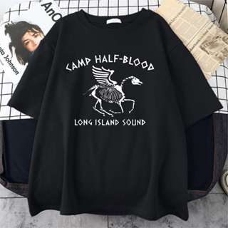 Camiseta Camp Half Blood Long Island Sound Percy Unissex