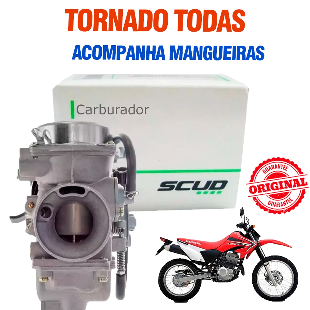Carburador Honda Completo Xr250 Tornado Xr 250 Scud Ate 2008 em Oferta na Shopee