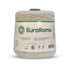 BARBANTE EUROROMA CRU - Nº 6, Nº 8 - 1 kg e 600 gramas