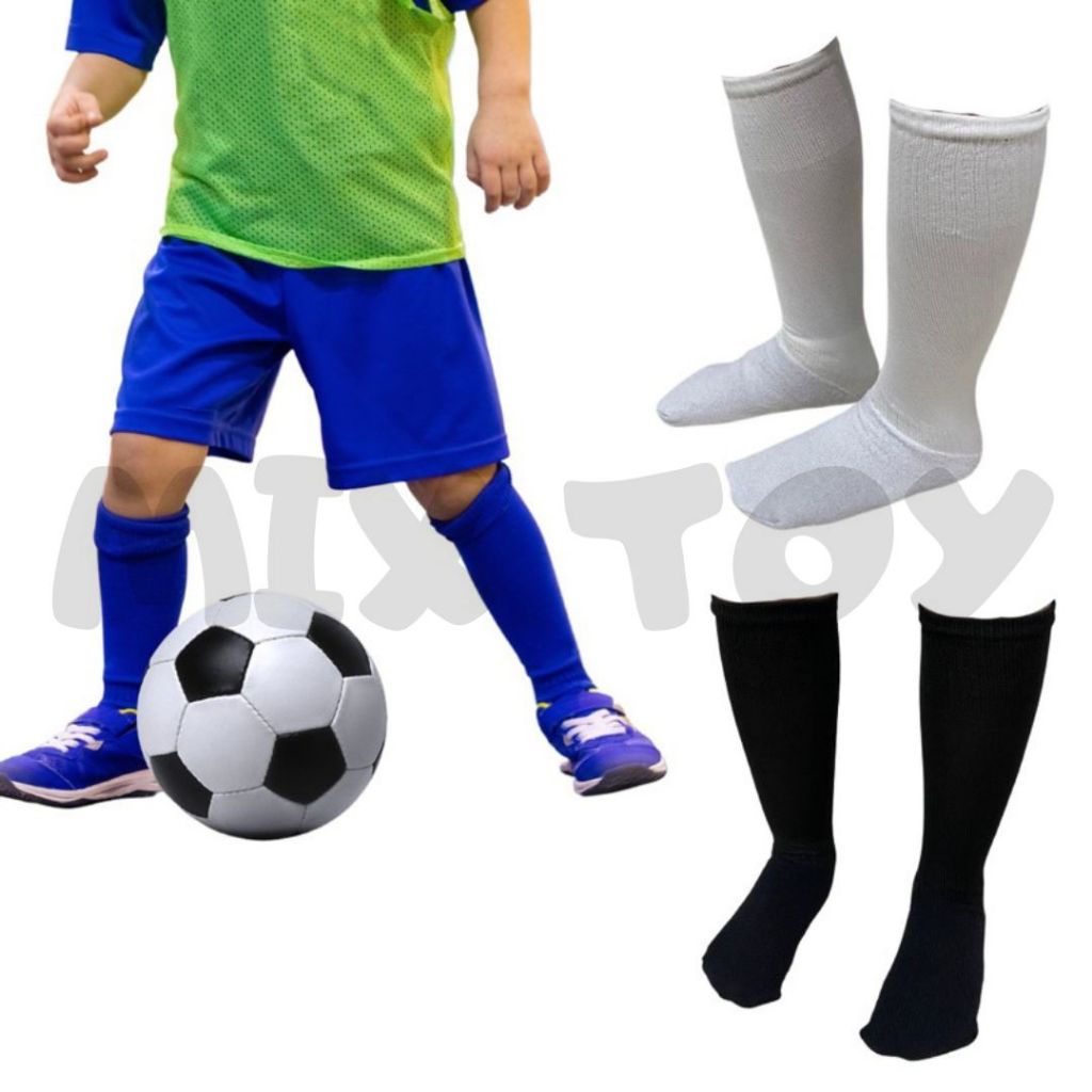 Meião De Futebol Infatil Kit 3 Pares Esportivo Juvenil Longo 25 ao 38 Esporte em Oferta na Shopee