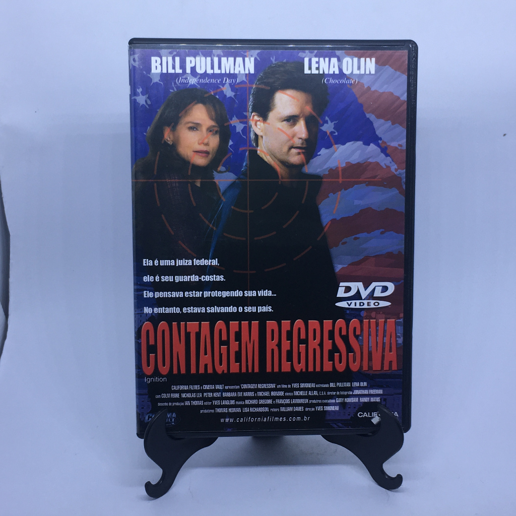 DVD - Contagem Regressiva - Bill Pullman