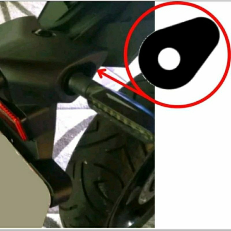 kIT ADAPTADOR SETA MOTO ESPORTIVA 8 UNIDADES