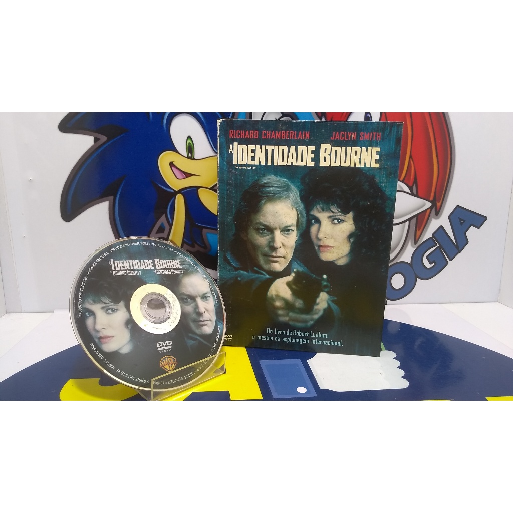 Dvd A Identidade Bourne (1988) Richard Chamberlain - Warner