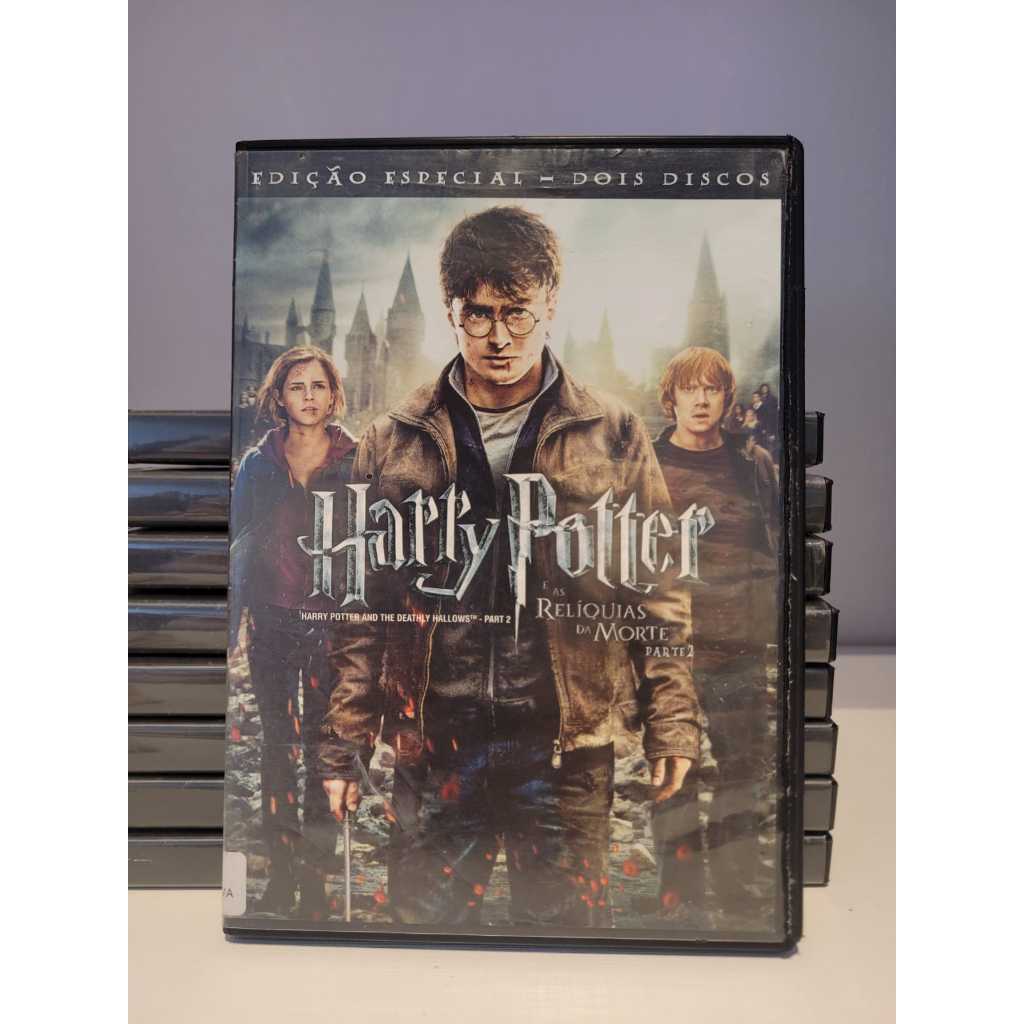 HARRY POTTER E AS RELIQUIAS DA MORTE PARTE 2 - EDIÇÃO ESPECIAL 2 DISCOS - DVD - Original