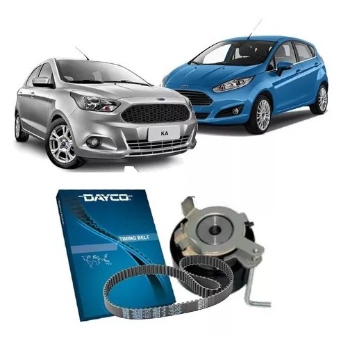 Kit Correia Dentada e Tensor New Fiesta 1.5 1.6 16v em Oferta na Shopee