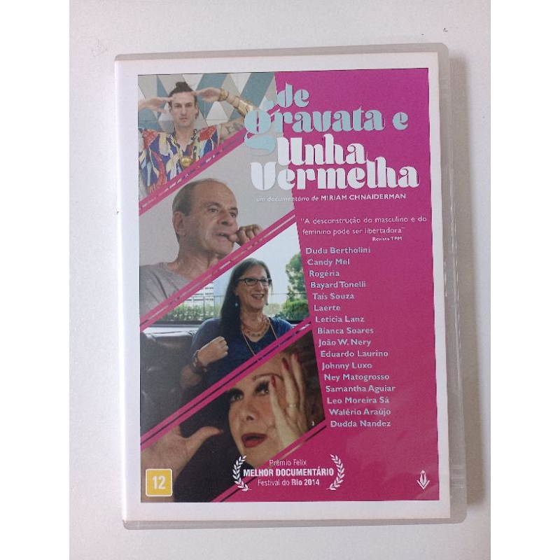 DVD - De gravata e unha vermelha / Miriam Chnaiderman (Imovision)